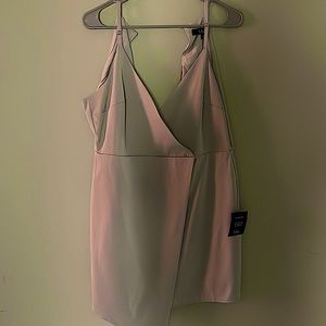 Light/Olive Green Short dress